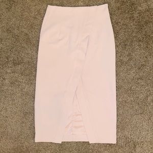 Eva Mendez, Light Pink Pencil Skirt, Size 0